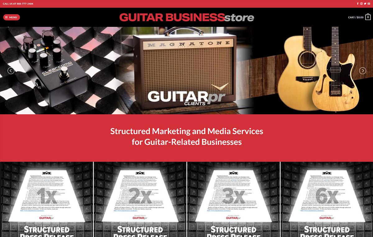 Guitar Business Store